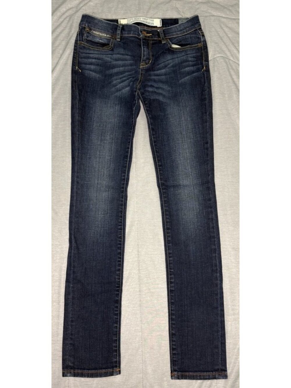 Vintage Superdry The Standard Blue Jeans Women Size 27x32